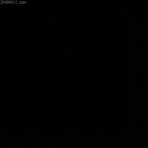 A solid black image with a small white dot in the top right corner and a watermark in the top left.